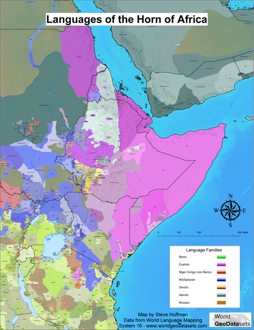 Gallery For > The Horn Of Africa On World Map